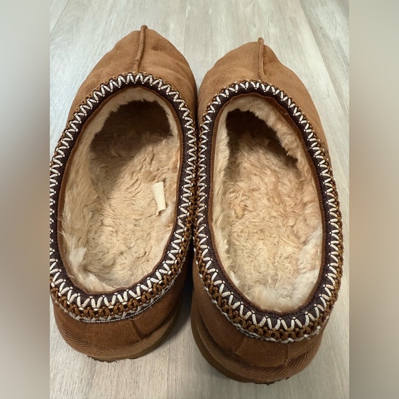 UGG Classic Tasman Chestnut Suede Slippers Women's Shoes Sz 12 - Picture 7 of 11